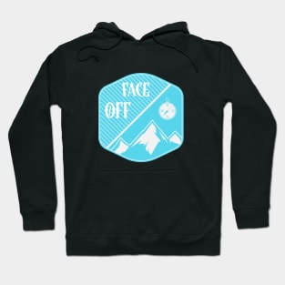 Face Off, Skiing, Snowboarding shirt, Mountain Hoodie, Boarding Hoodie, Mountain Face Hoodie